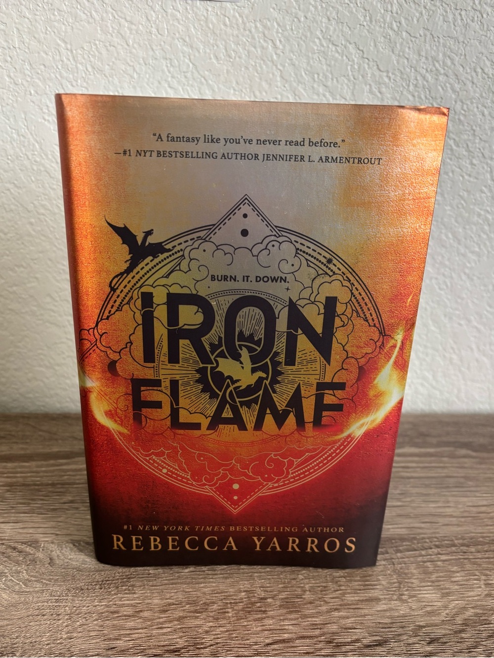First Edition Iron Flame Hardcover by Rebecca Yarros